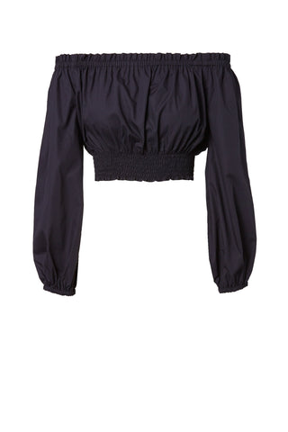 COTTON CROPPED TOP