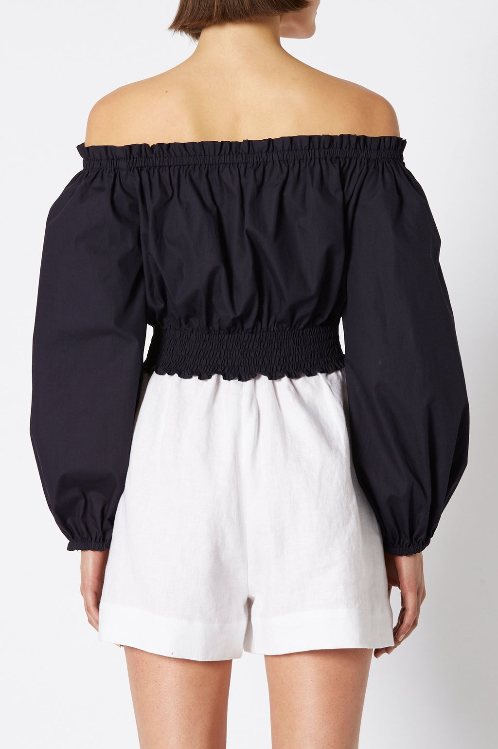 COTTON CROPPED TOP