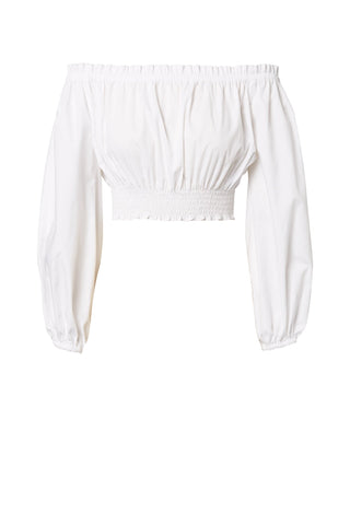 COTTON CROPPED TOP