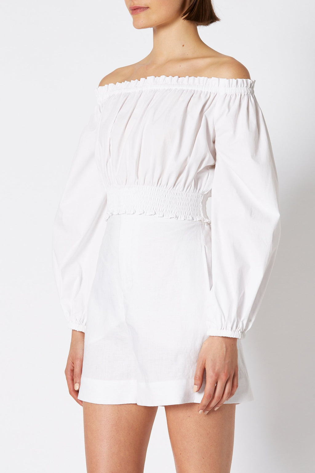 COTTON CROPPED TOP