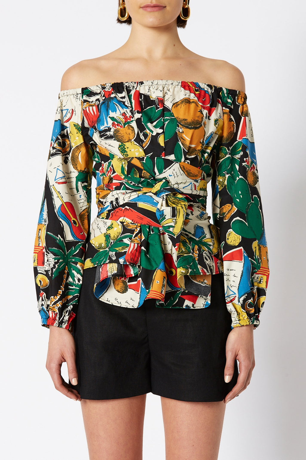 CALYPSO WRAP TOP