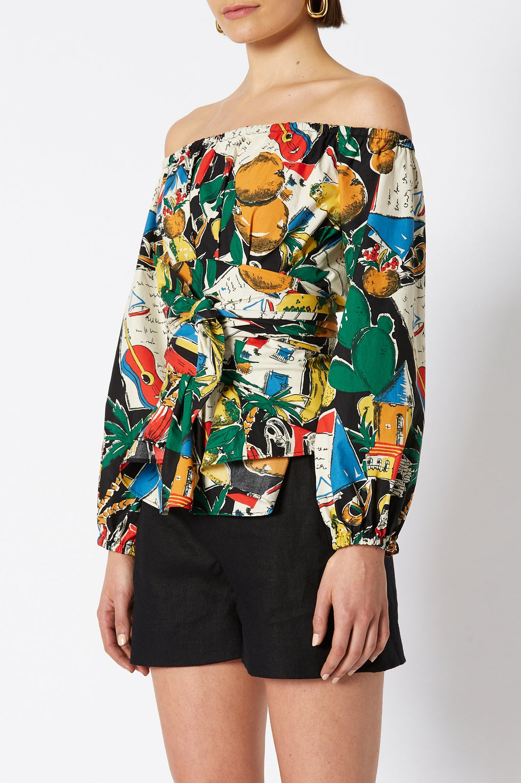 CALYPSO WRAP TOP