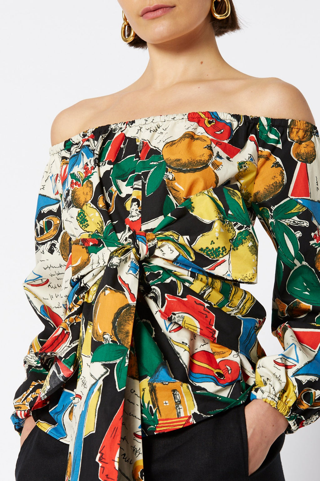 CALYPSO WRAP TOP