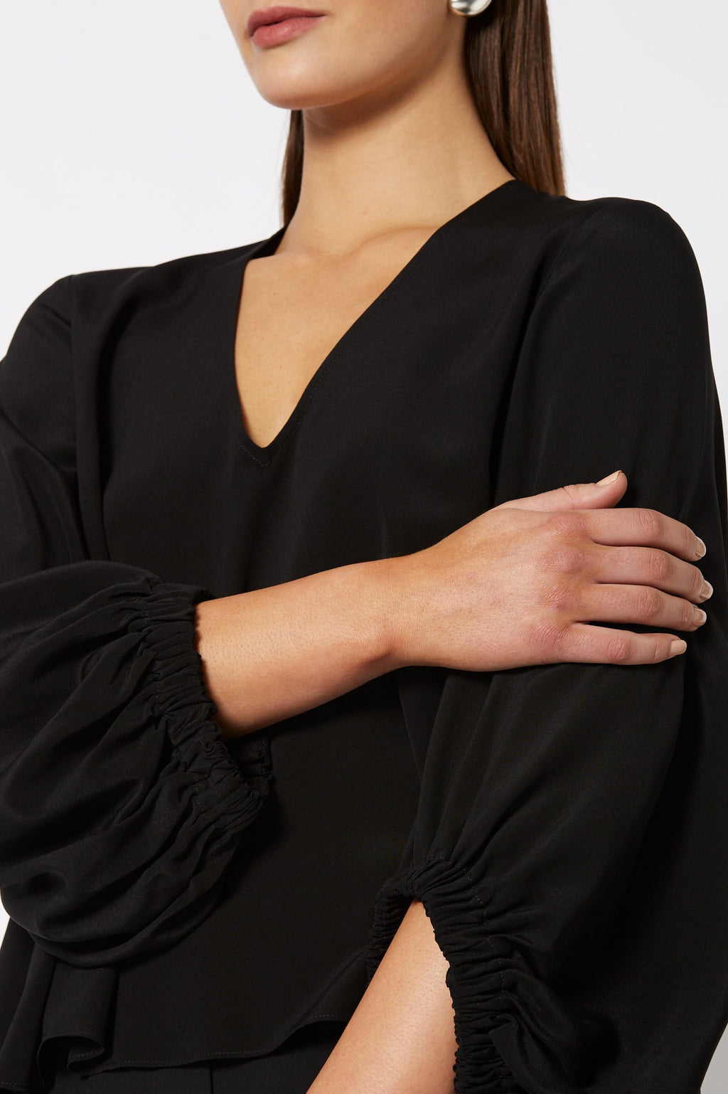 CDC V NECK BLOUSE