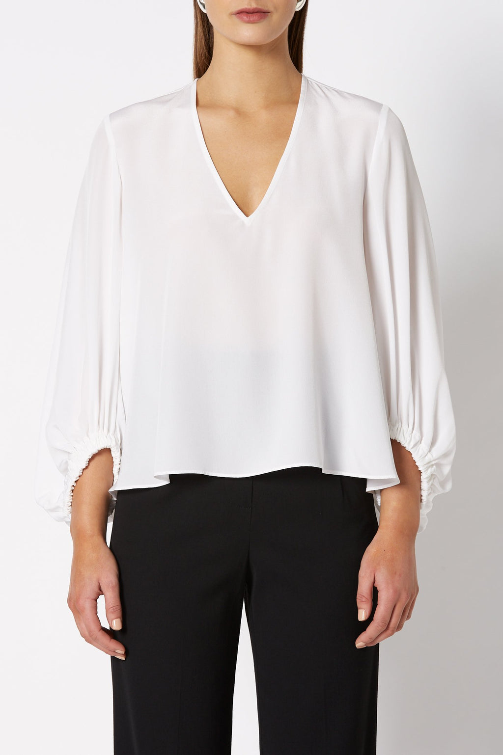 CDC V NECK BLOUSE
