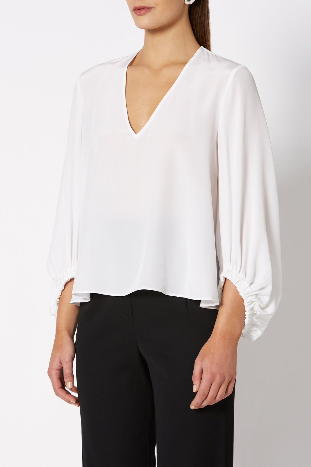CDC V NECK BLOUSE