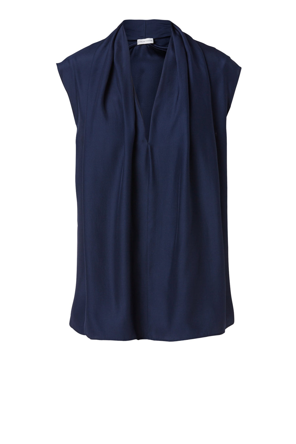 CHARMEUSE V NECK TANK