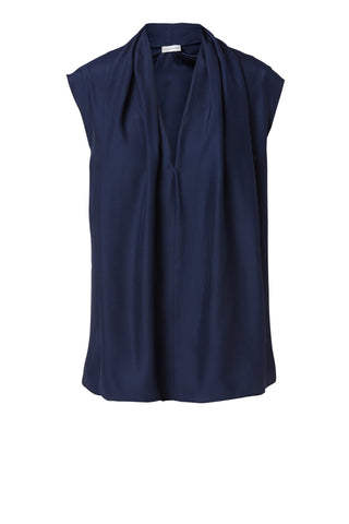 CHARMEUSE V NECK TANK