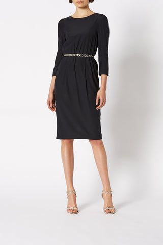 SILK PENCIL DRESS