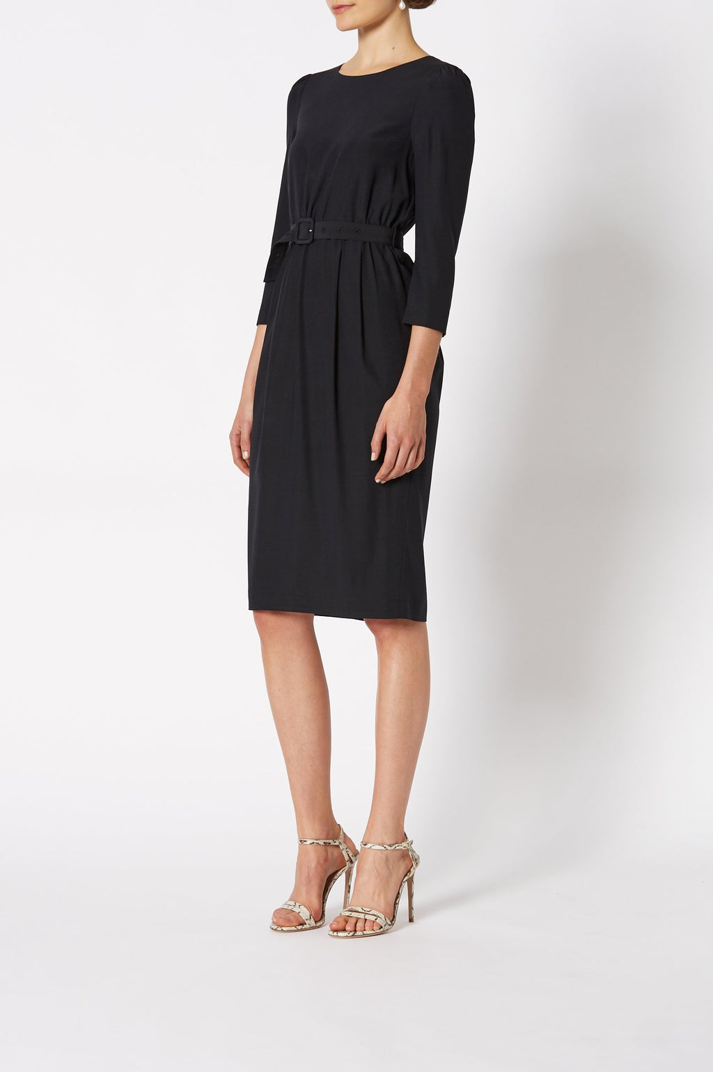 SILK PENCIL DRESS