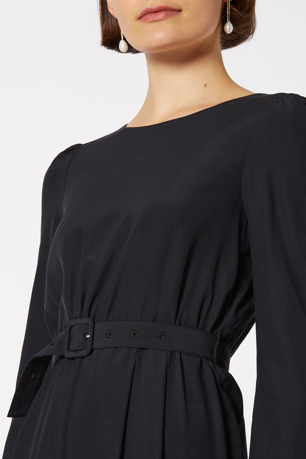 SILK PENCIL DRESS