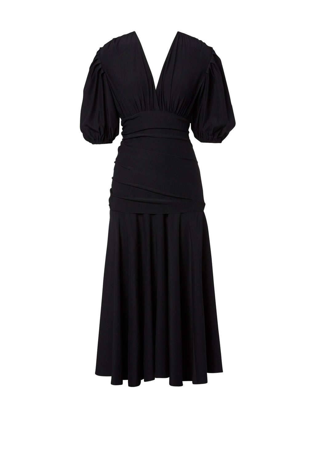 SILK COUPE SLEEVE DRESS