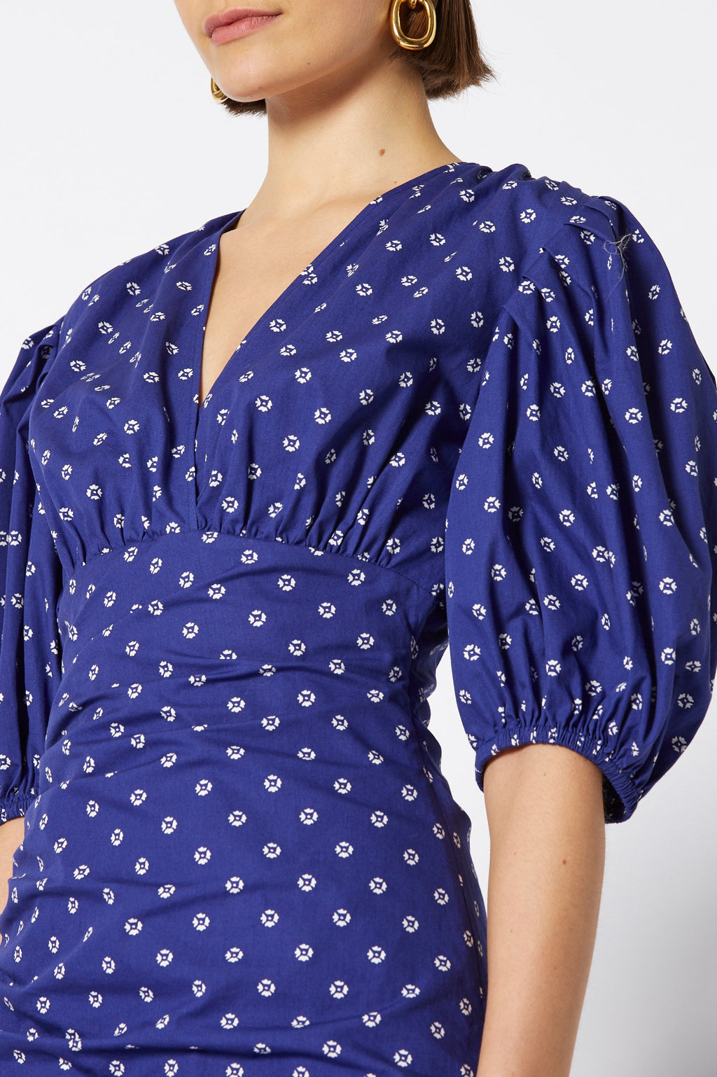 BANDANA PRINT COTTON DRESS