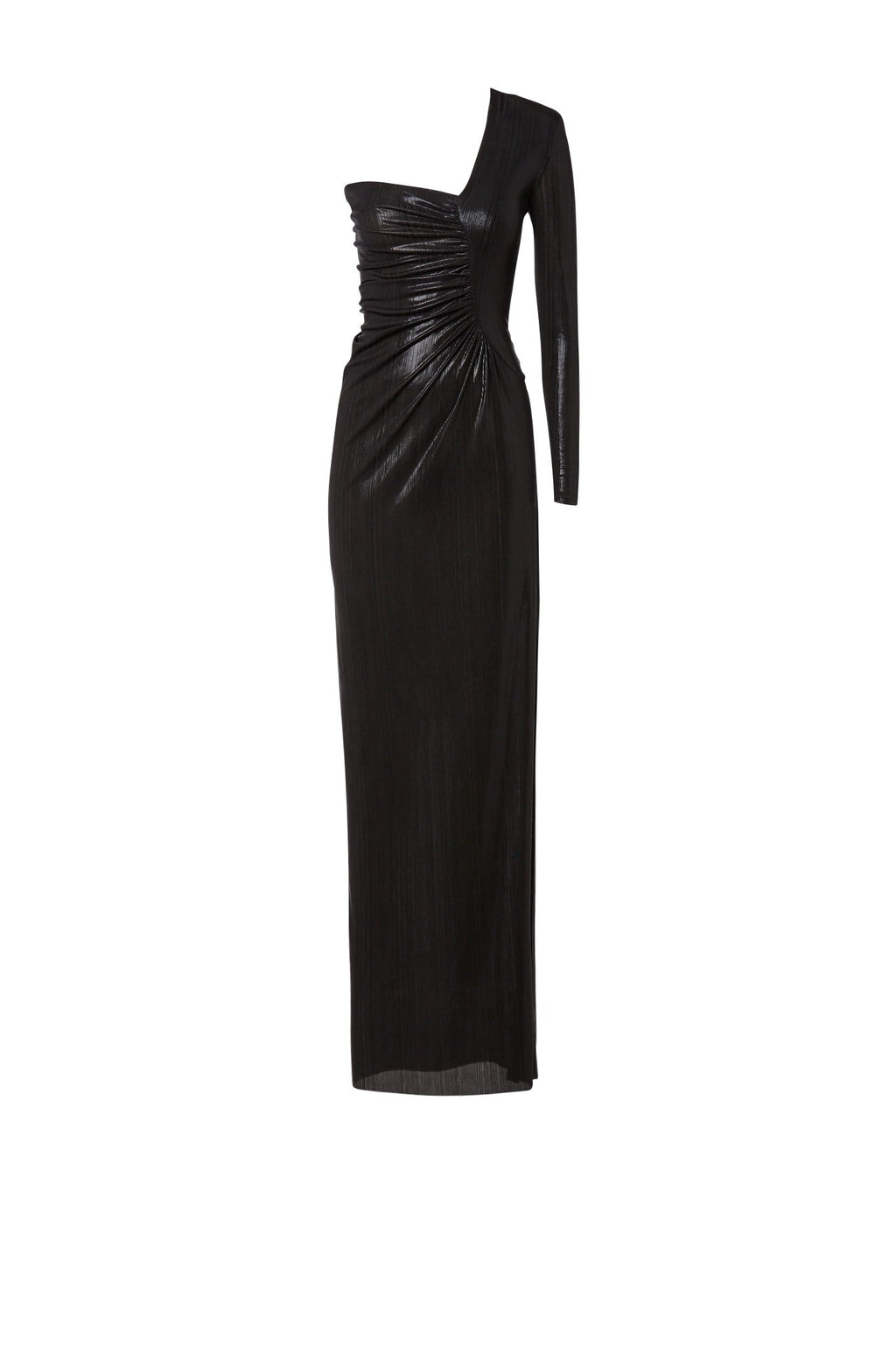 LACQUER JERSEY GOWN