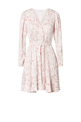 CHAIN PRINT DRESS