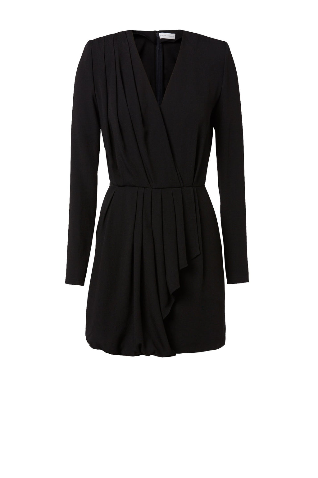 CREPE FRONT DRESS
