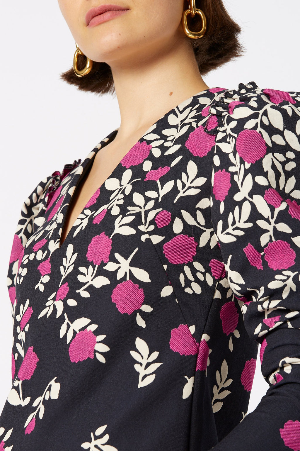 JACQUARD DRESS