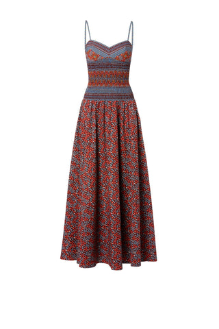 COTTON FLORAL DRESS
