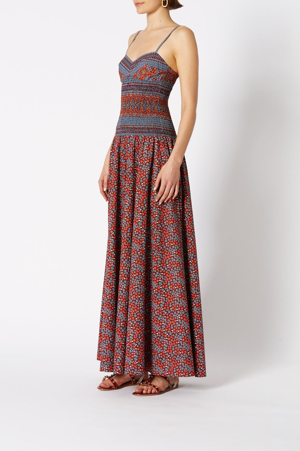 COTTON FLORAL DRESS