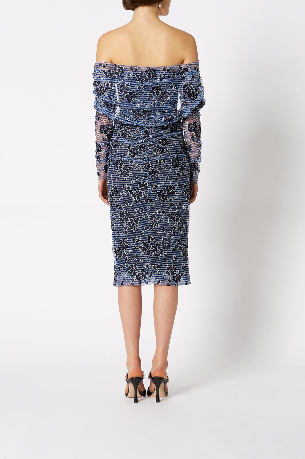 EMBROIDERED TULLE DRESS