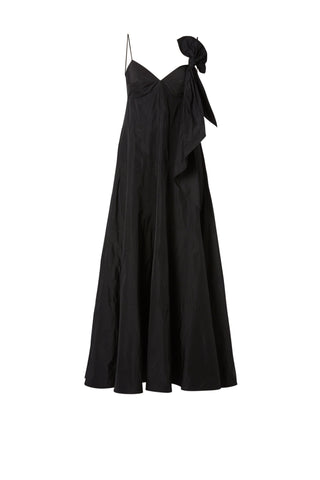 TAFFETA MAXI DRESS