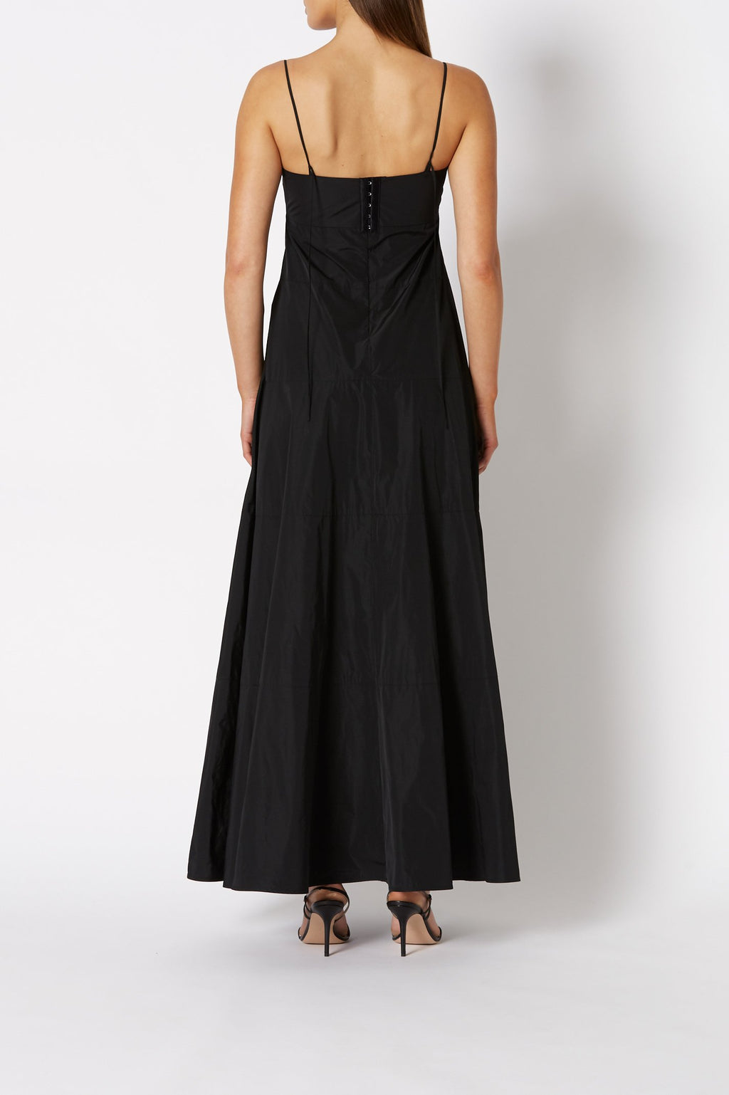 TAFFETA MAXI DRESS