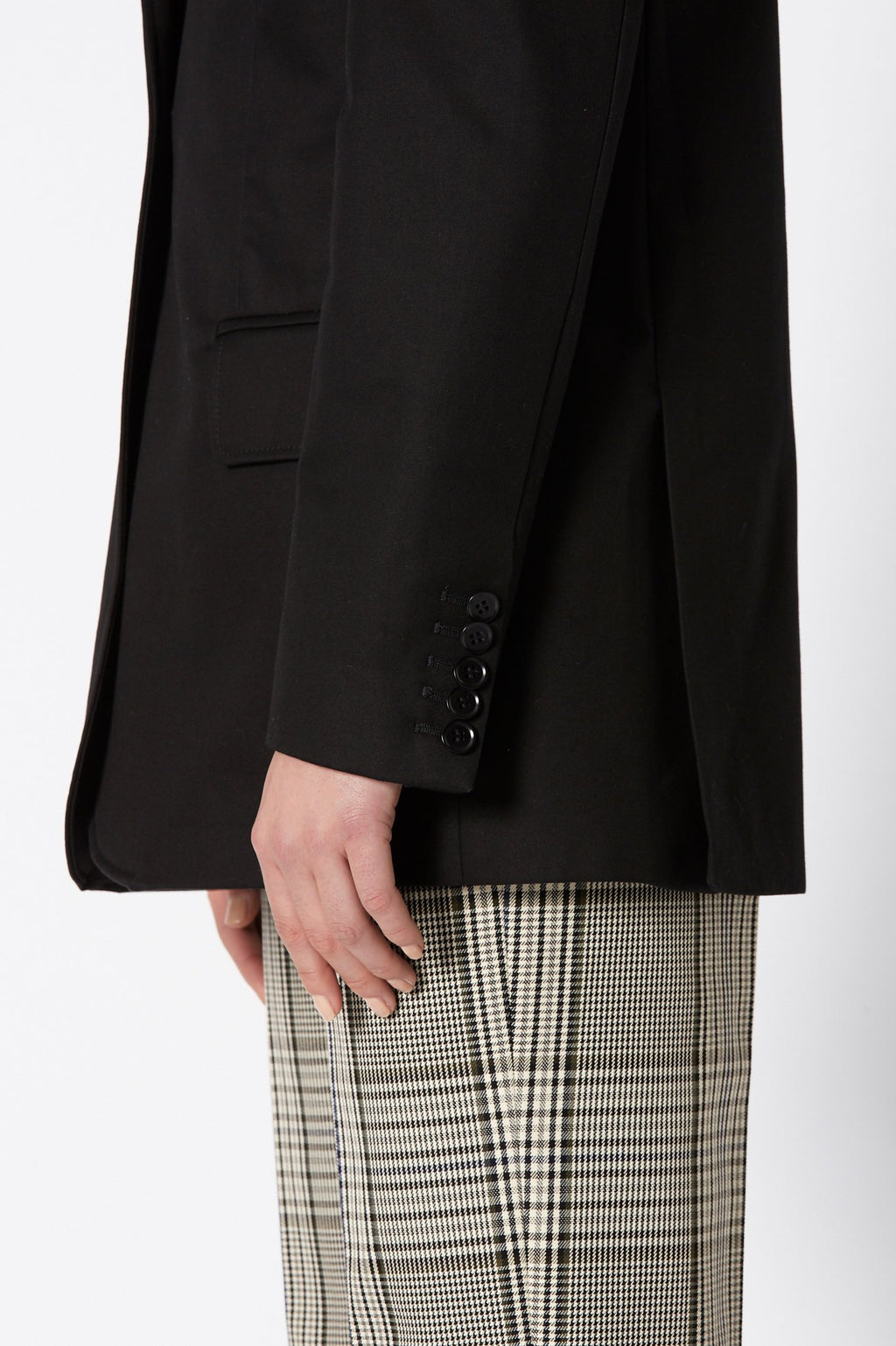 TAILORED COTTON BLAZER