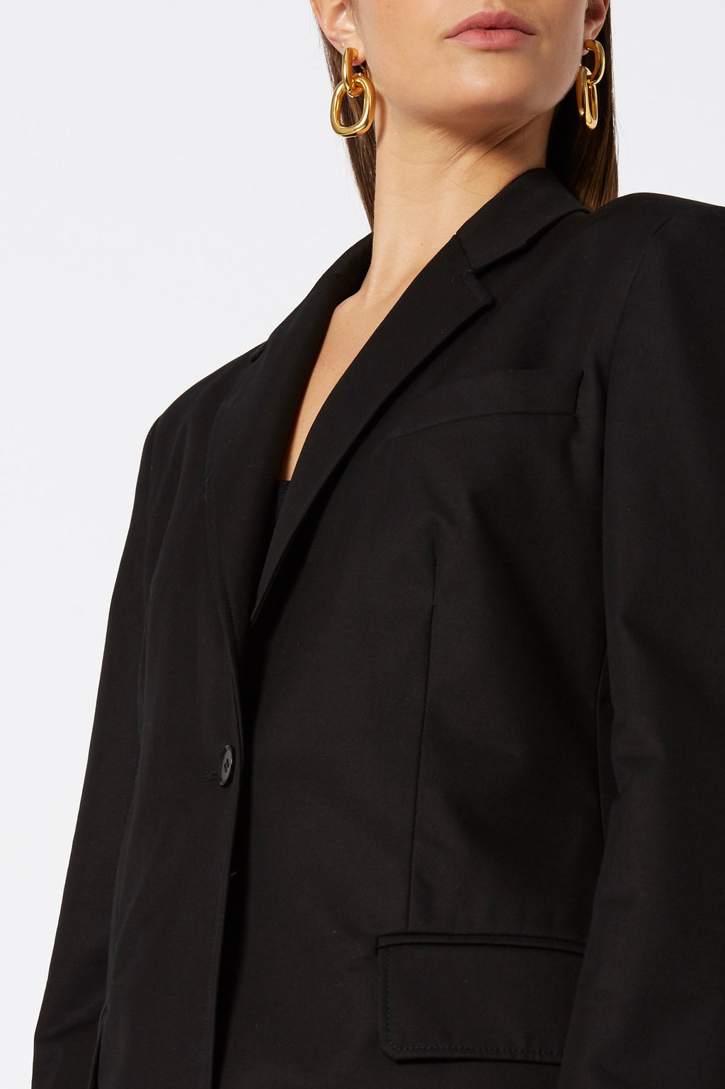 TAILORED COTTON BLAZER