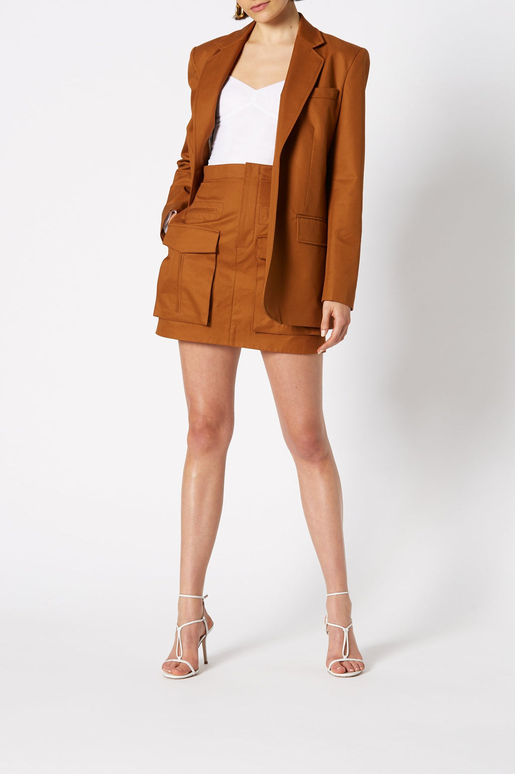 TAILORED COTTON BLAZER