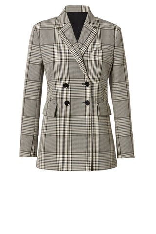 TAILORED PLAID JACKET