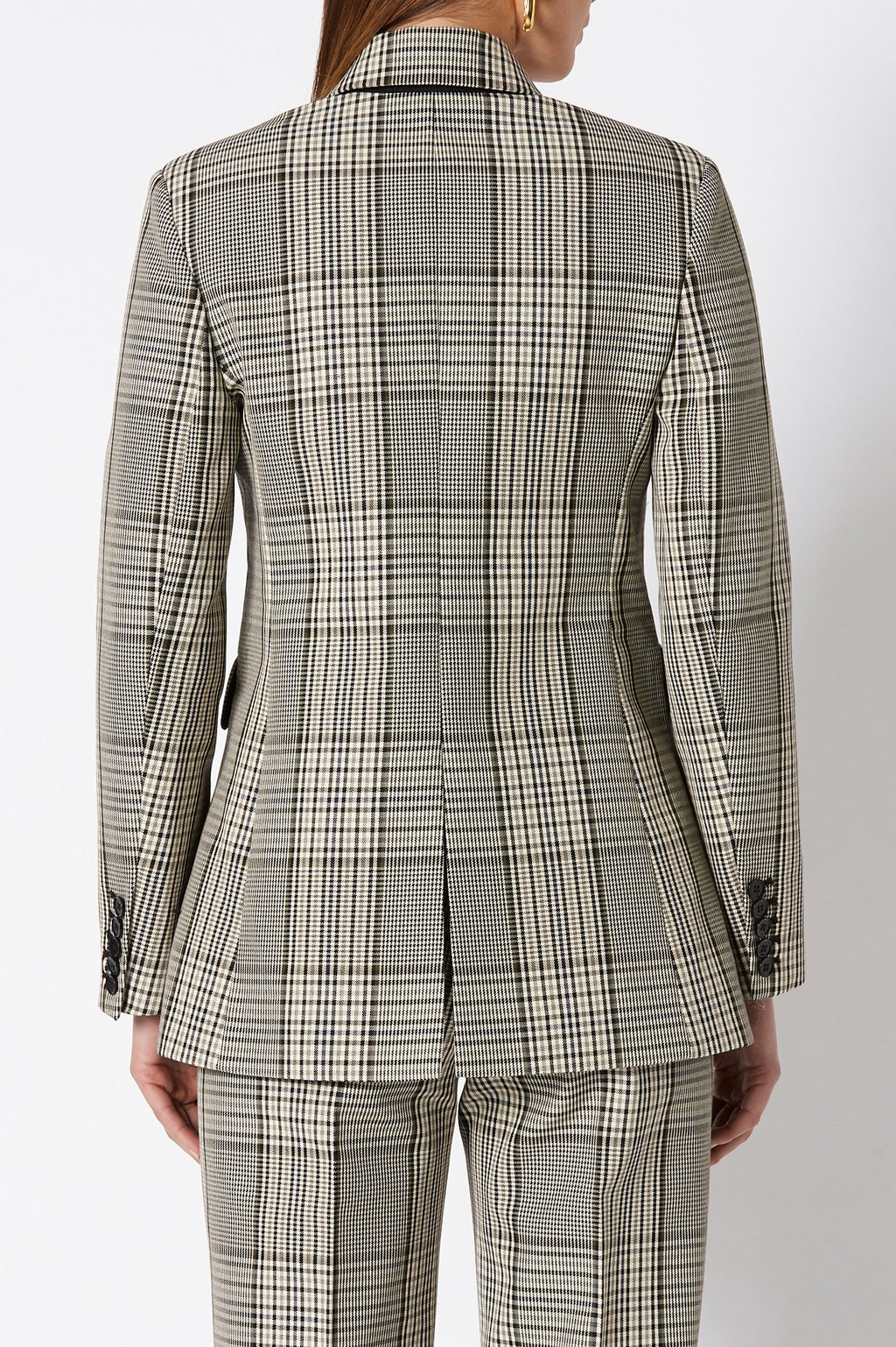 TAILORED PLAID JACKET
