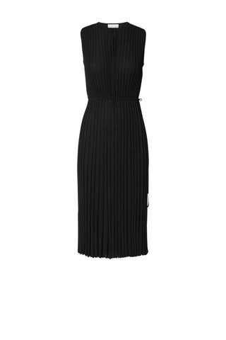 PLEATED RIB DRESS 16