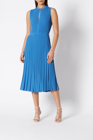 PLEATED RIB DRESS 16