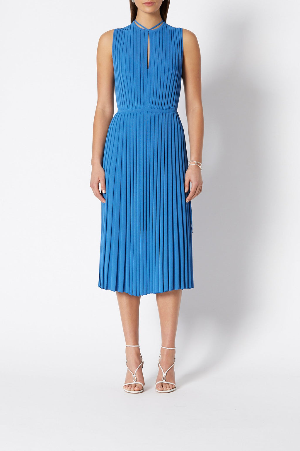 PLEATED RIB DRESS 16
