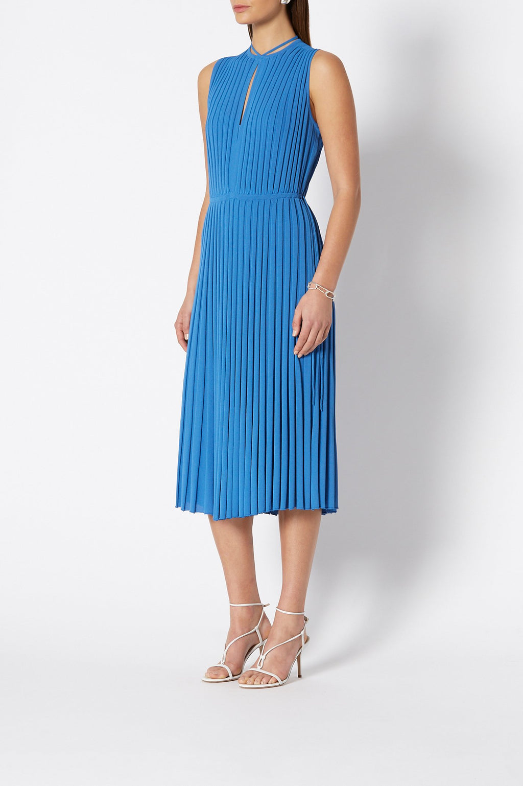 PLEATED RIB DRESS 16