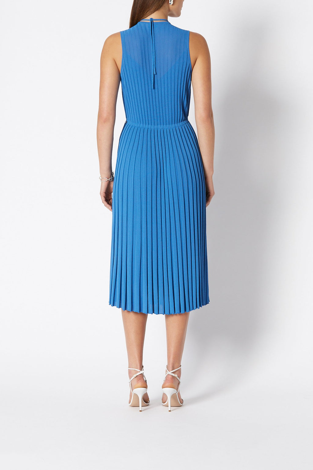 PLEATED RIB DRESS 16