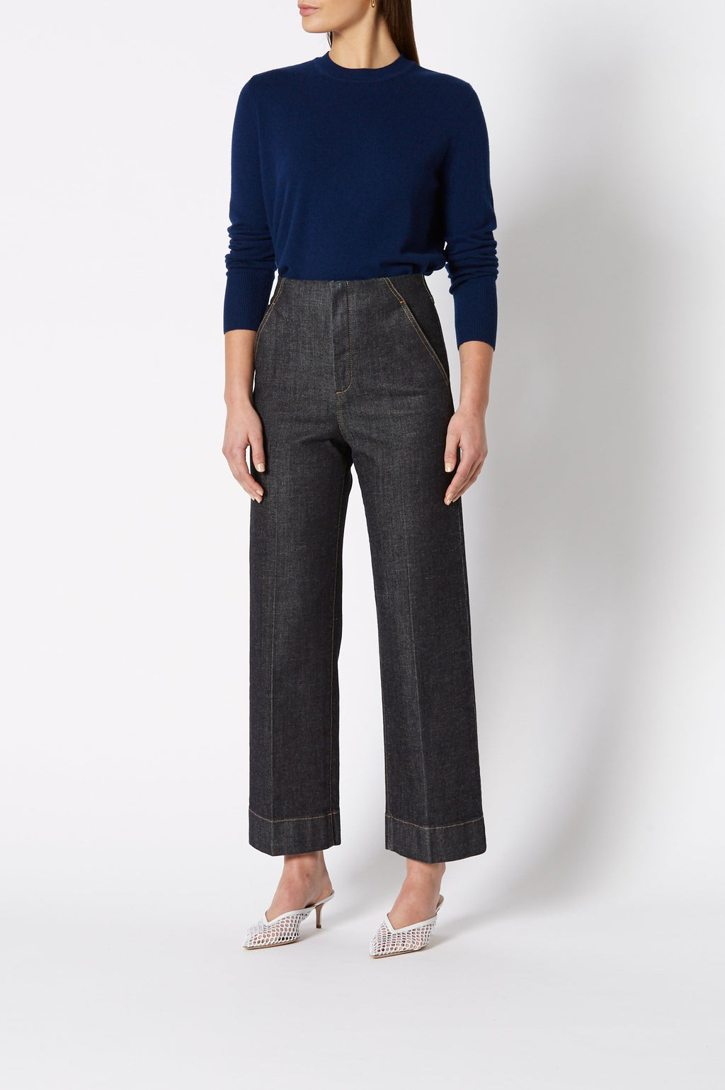 CASHMERE CREW NECK SWEATER 12