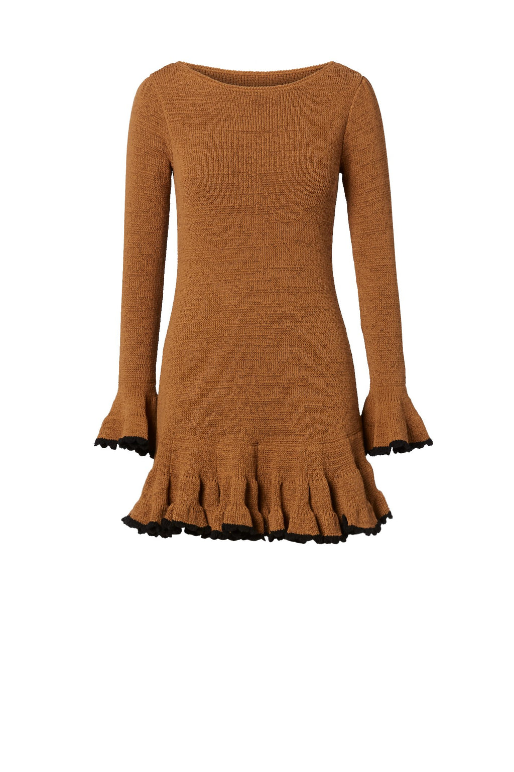 COTTON RUFFLE TRIM DRESS 5