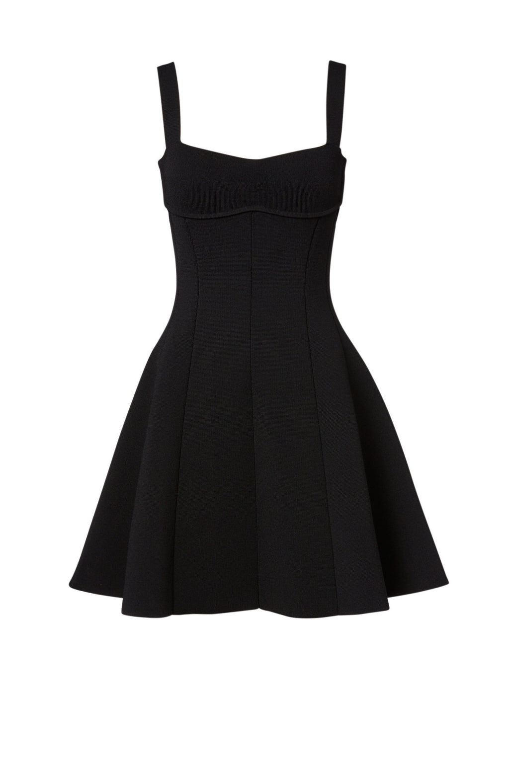 CREPE KNIT BRALETTE DRESS