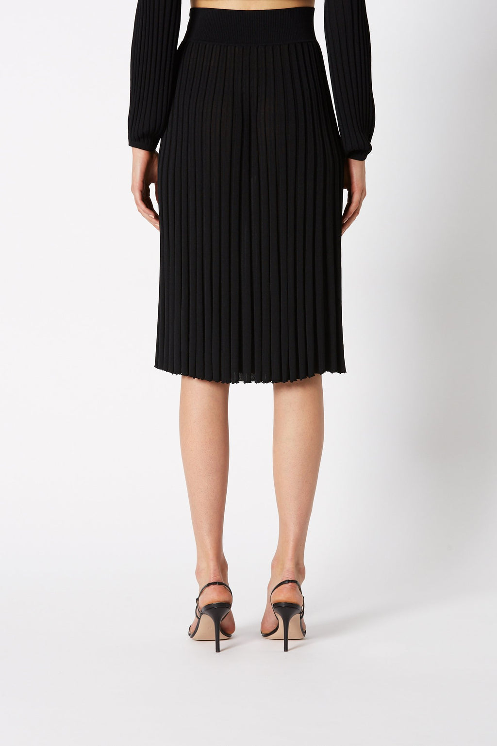PLEATED RIB SKIRT 16