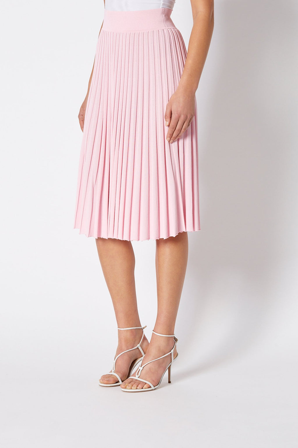 PLEATED RIB SKIRT 16