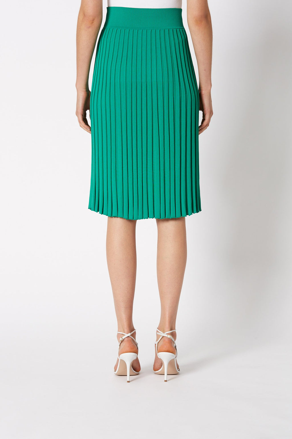PLEATED RIB SKIRT 16