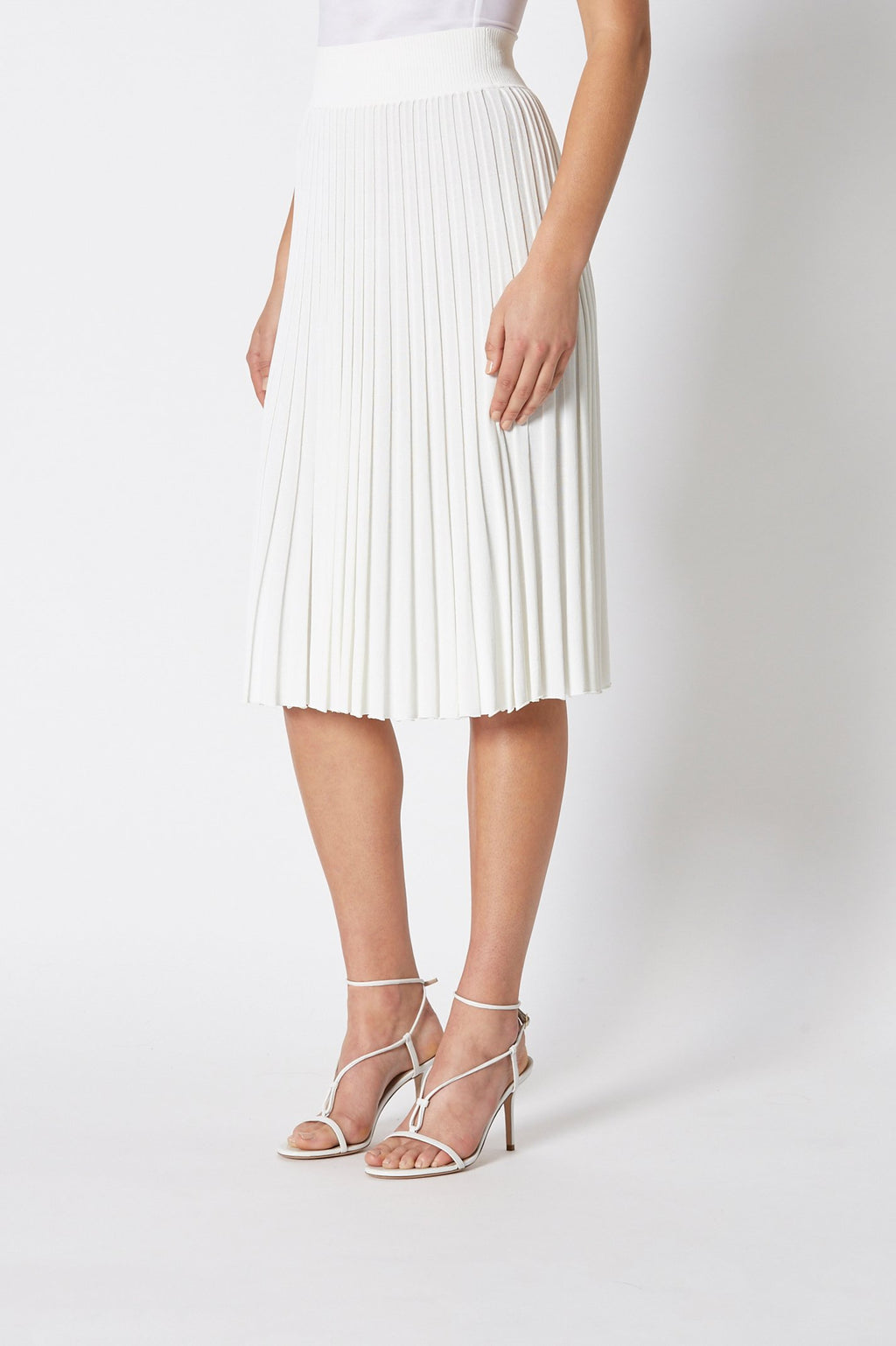 PLEATED RIB SKIRT 16