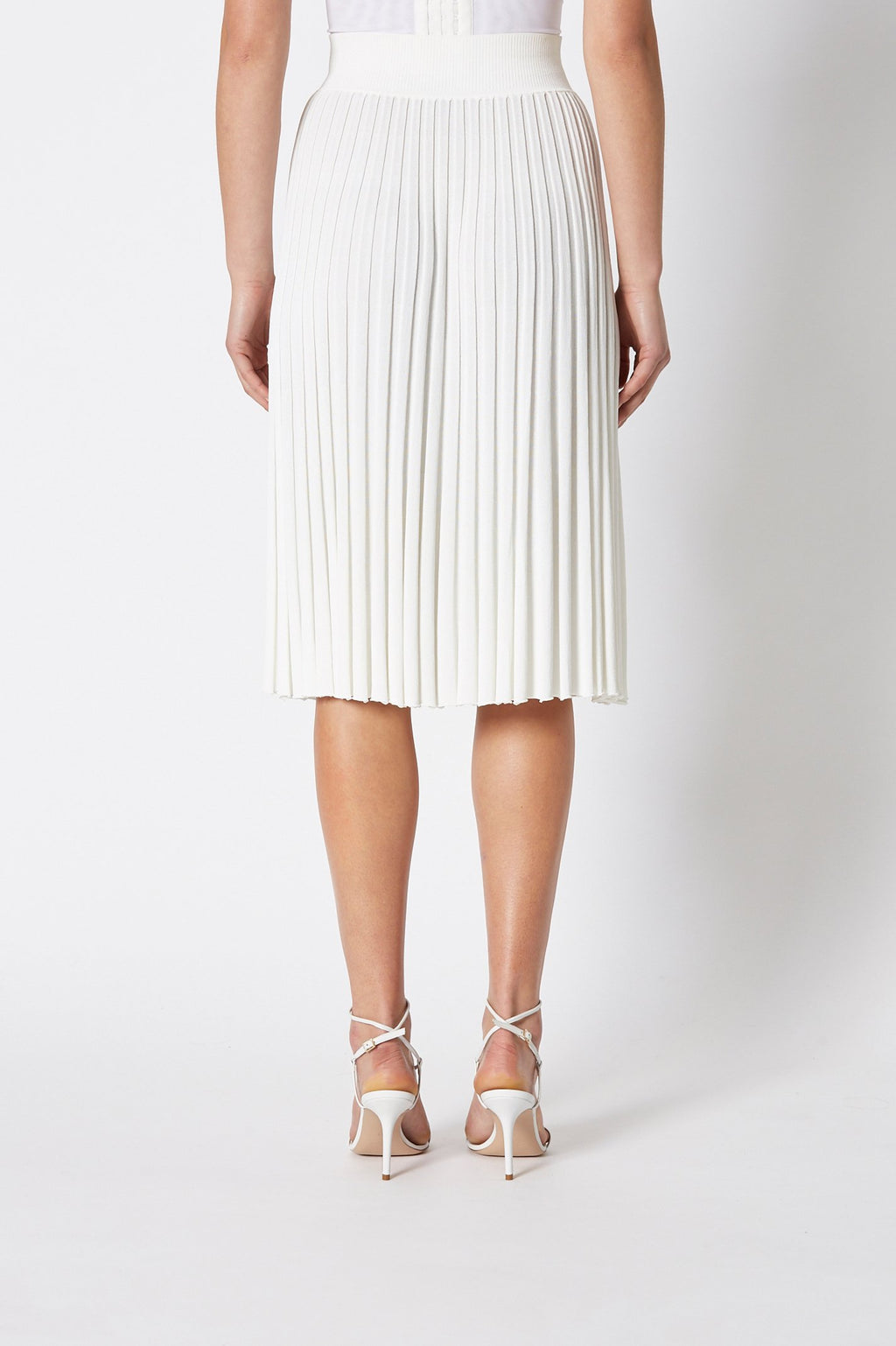 PLEATED RIB SKIRT 16