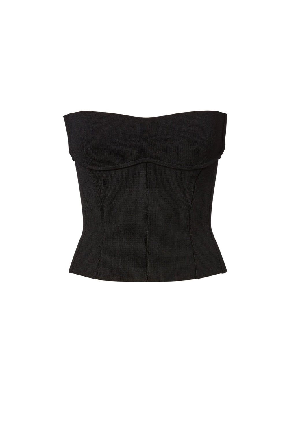 CREPE KNIT BUSTIER