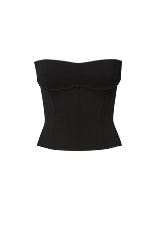 CREPE KNIT BUSTIER