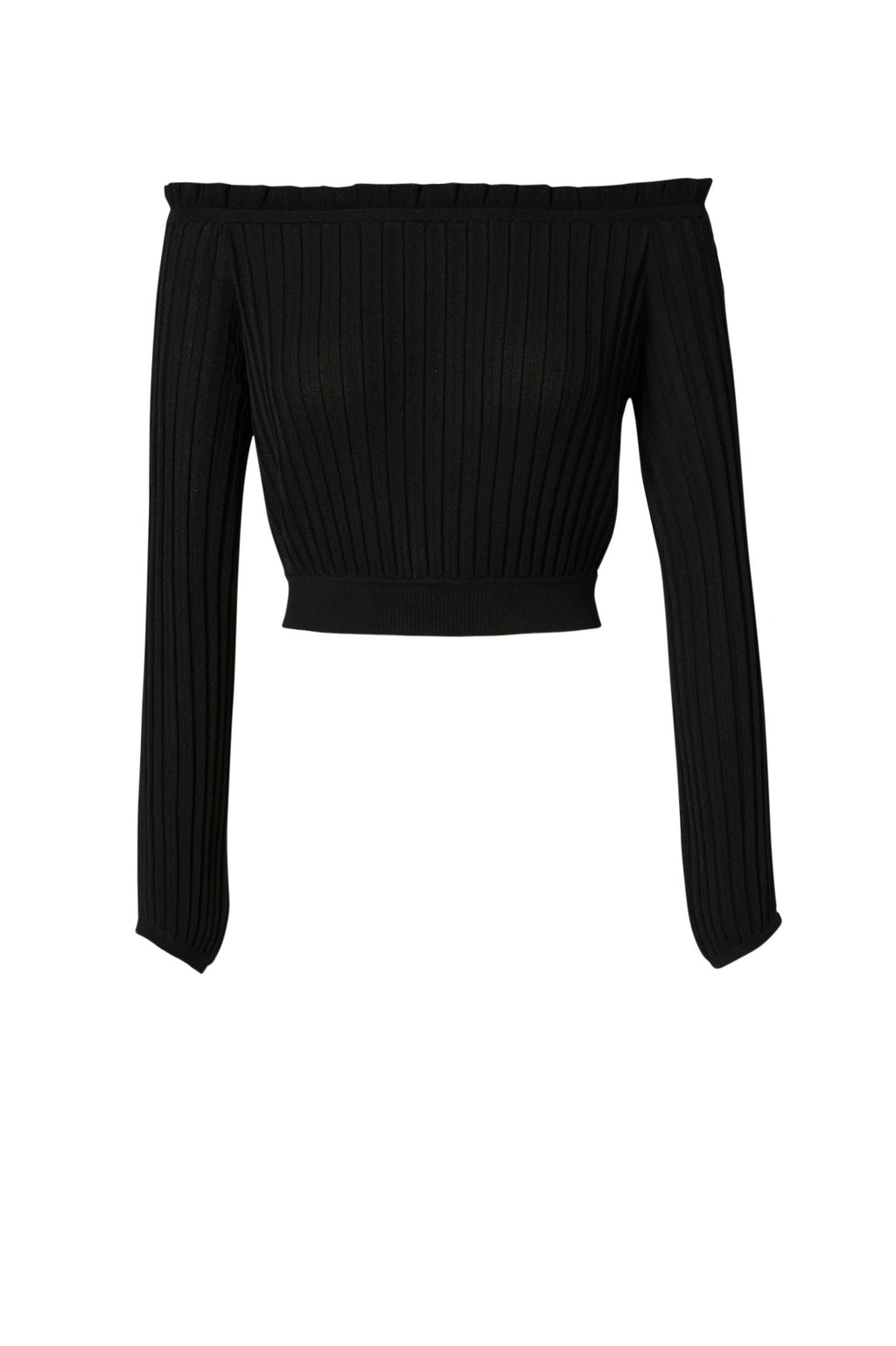 PLEATED RIB CROP TOP 16