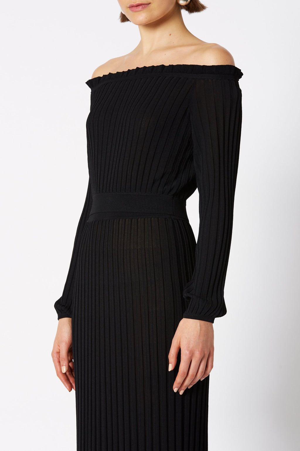 PLEATED RIB CROP TOP 16