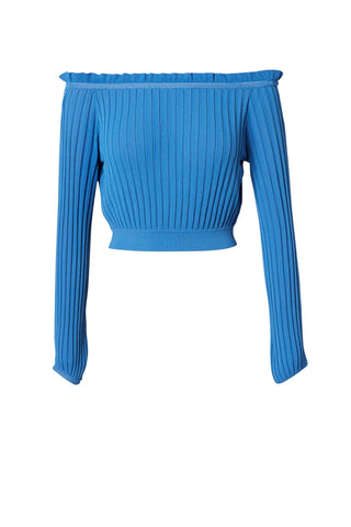 PLEATED RIB CROP TOP 16