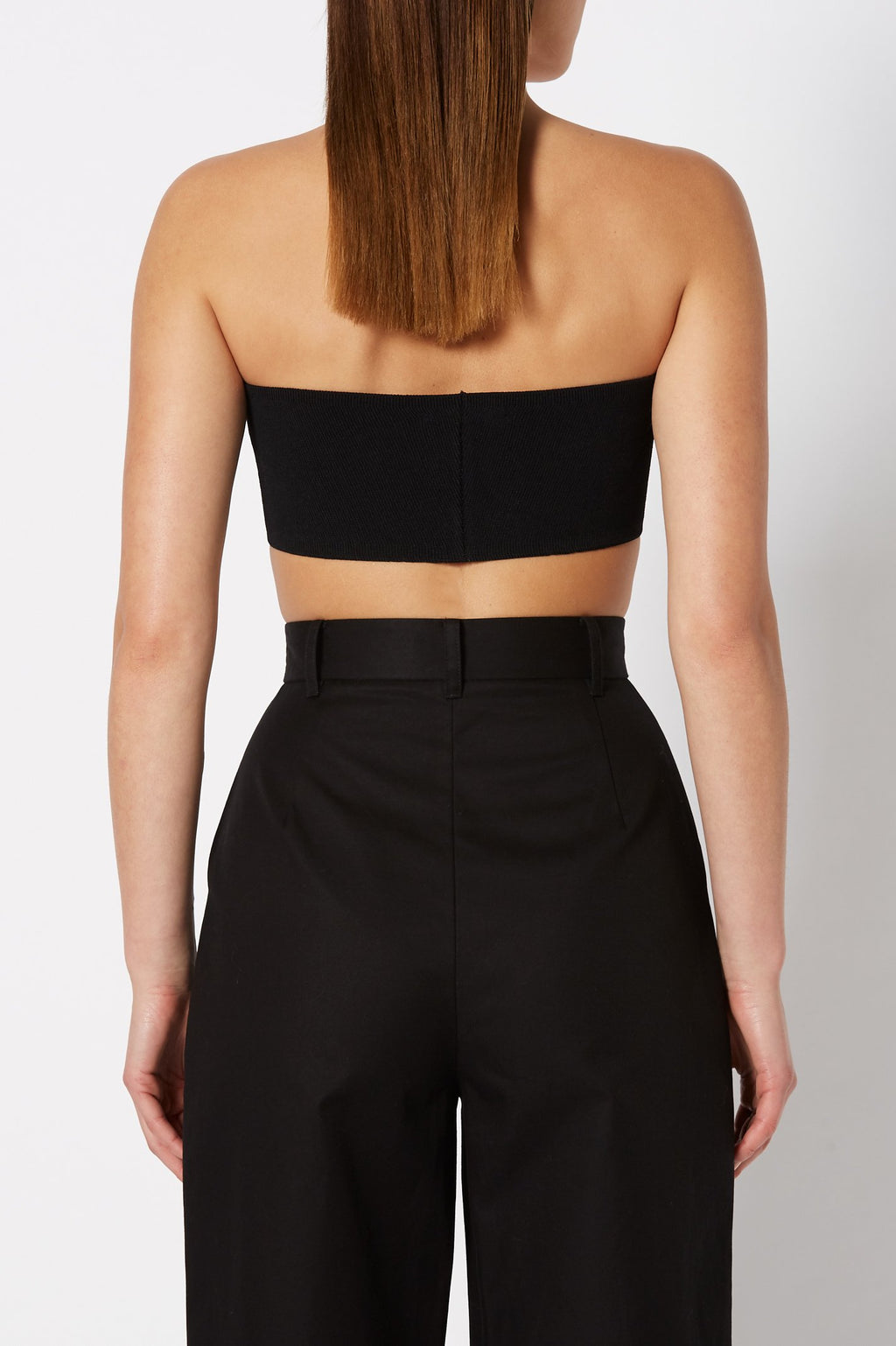 CREPE KNIT BANDEAU